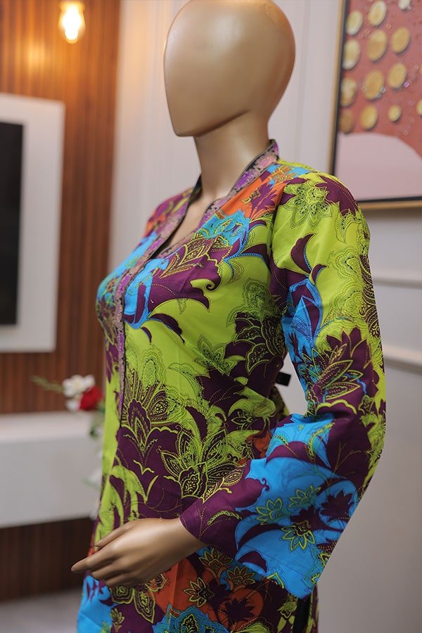 Khush Rang | 1Pc Lawn Kurti - Musa & Mani