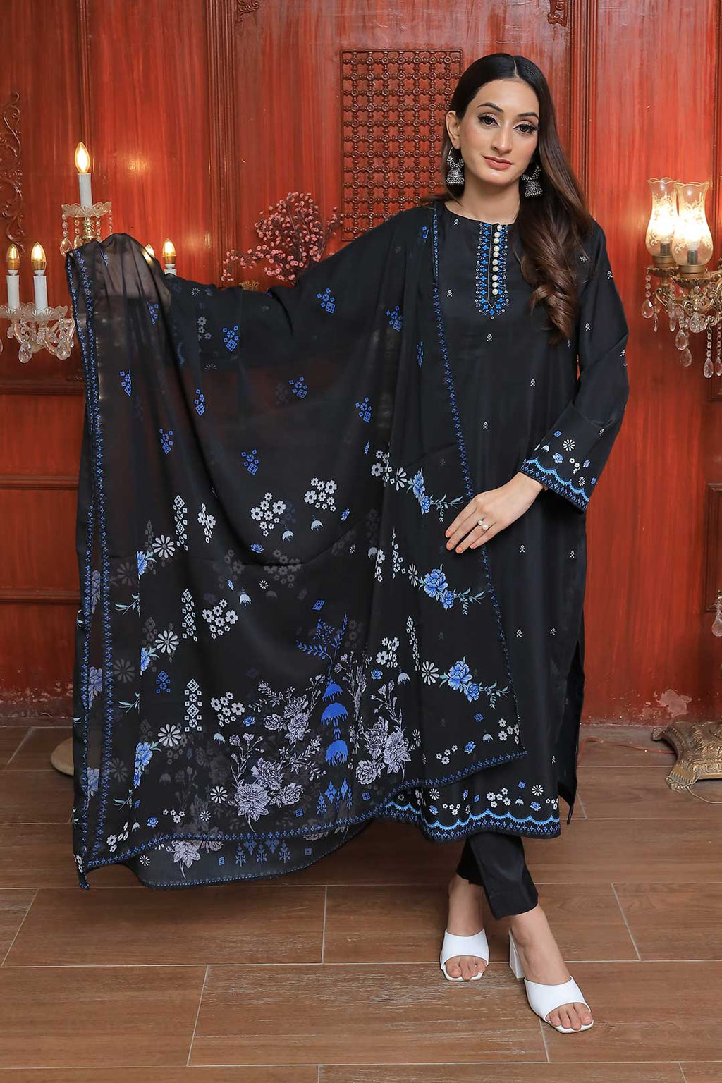 Midnight Bloom Trio Set - Musa & Mani